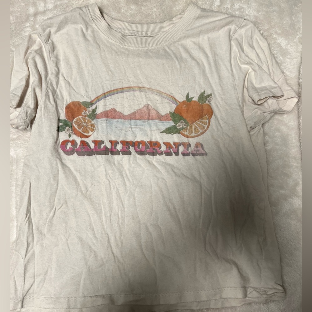 American Eagle Cropped Graphic Tee